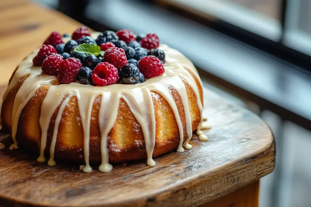 donut shaped cake