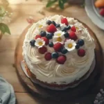 Easy Fruit Cake 2025 with vibrant fruits and nuts, perfect for holidays.