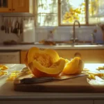 peeled and chopped kabocha squash