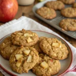 Apple oatmeal cookies