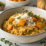 Butternut squash risotto