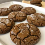 Molasses crinkle cookies