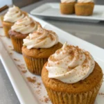 Pumpkin spice cupcakes