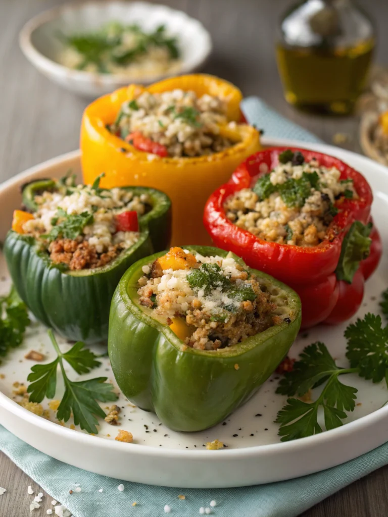 Stuffed bell peppers
