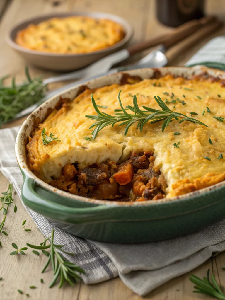 Sweet potato shepherd’s pie