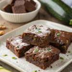 Zucchini brownies